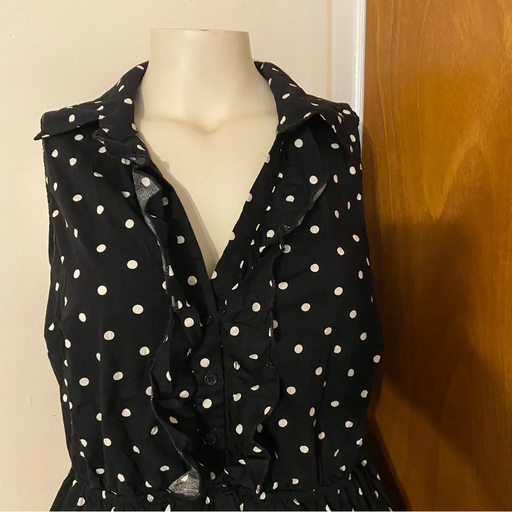 Bailey Blue brand polka dot dress size 2X - Picture 3 of 6